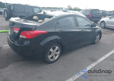 2011 Hyundai Elantra Gls (Ulsan Plant) из США, поврежденный, VIN KMHDH4AE1BU105794